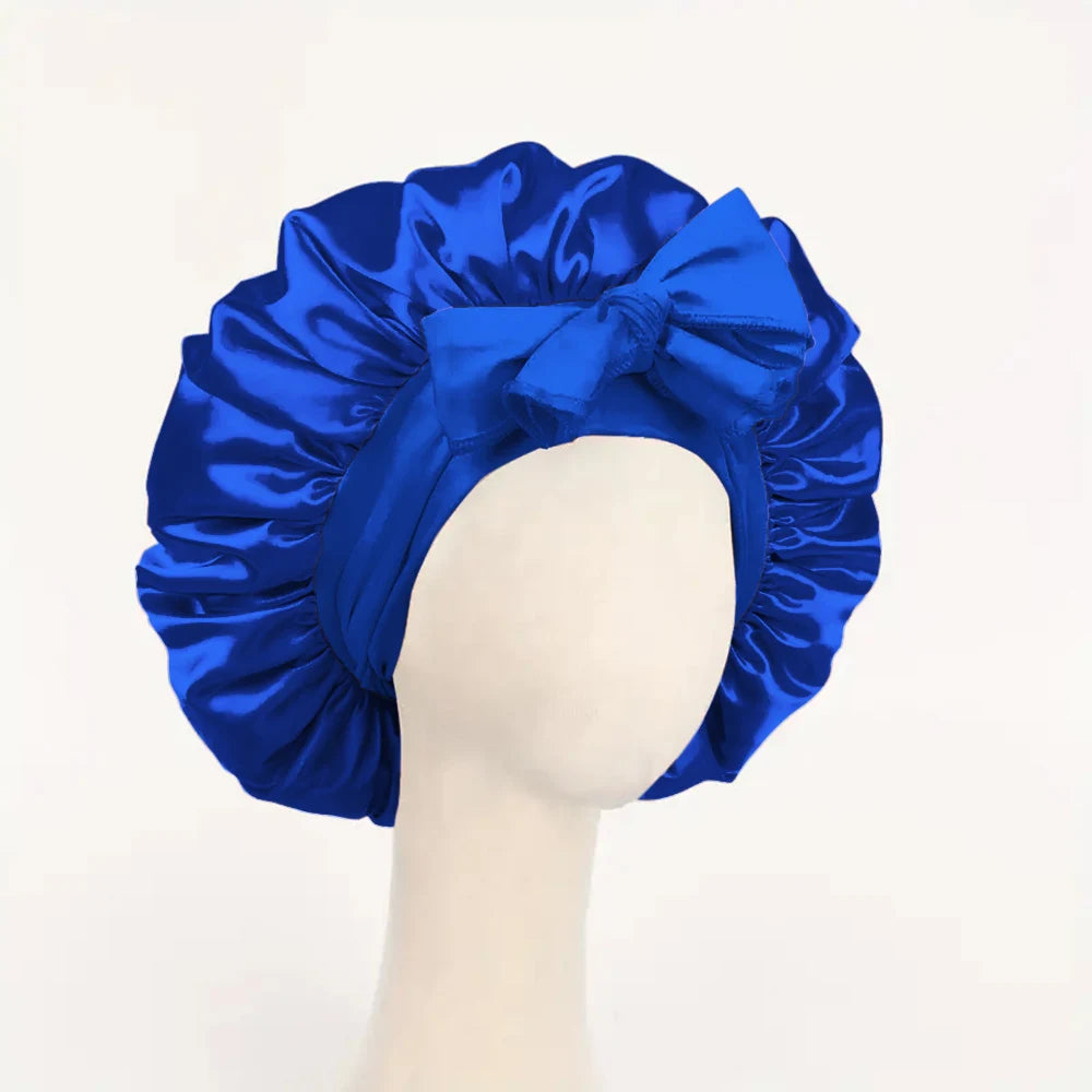 Verstellbare Premium Satin-Schlafhaube | Norya